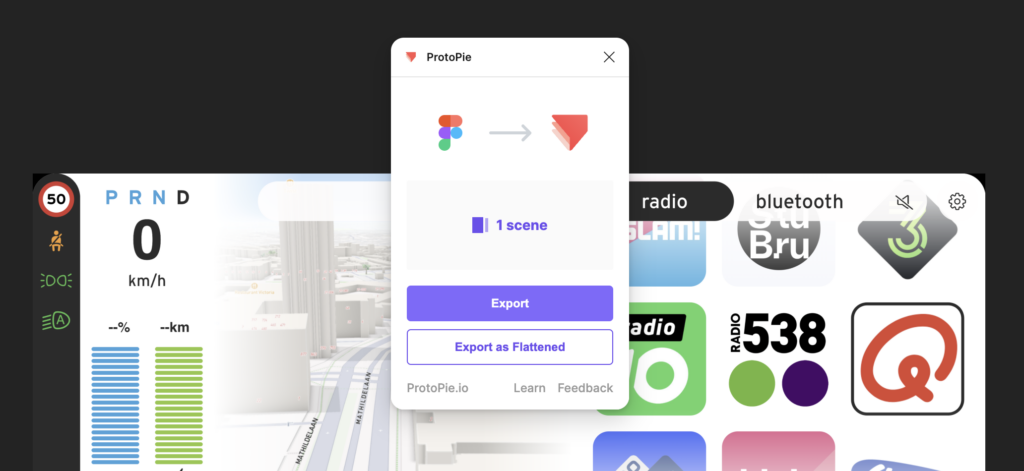 Figma to ProtoPie export 